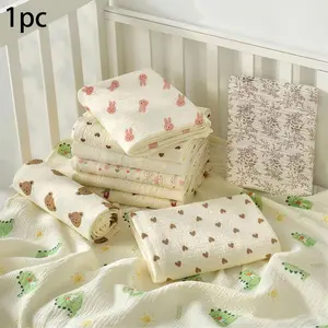 Baby Swaddle Blanket Soft Cotton Fabric, Large Size 100x100 Cm Ideal for Newborns & Infants, Perfect Gift for Baby Care Essentials