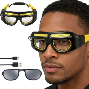 LED Work Light — Perfect for car repairs, nighttime work, or night fishing; 6.69 inches wide, stylish and lightweight, keeps your hands free — an ideal gift choice.