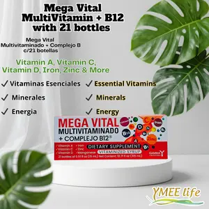 Mega Vital Multivitaminado c/21 Ampolletas Jarabe | Syrup