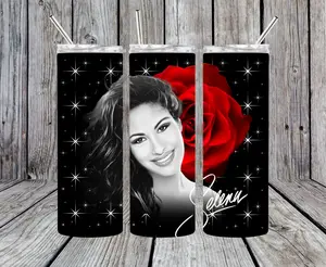 Selena 20 Oz Tumbler Drinkware with Straw Stylish