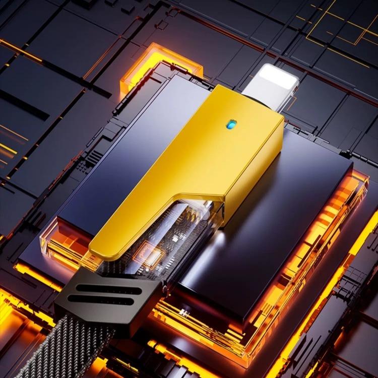 [ BUY 1 Get 1 Free ] 5ft Fast Charging super Cable 4 in 1 with USB A Type C Lightning for iPhone17&Samsung Laptops Charger Braided Data Cable Lengths for Gaming Office Car Travel Compatible