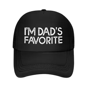 I'm Dad's Favorite Funny Daughter Son Humor Dads Favourite Baseball Cap