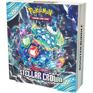 Pokémon TCG Scarlet & Violet: Stellar Crown Booster Bundle (6 Packs)
