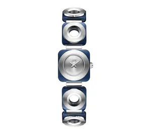 JBW Women's Chasm Blue IP Stainless Open Link Watch