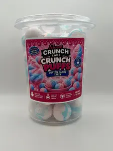 Cotton Candy Crunch Puffs – Freeze-Dried Candy