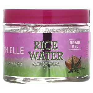 Mielle Rice Water & Aloe Vera Blend, Braid Gel, 5 oz (142 g) Mielle Rice Water & Aloe Vera Blend, Braid Gel, 5 oz (142 g)