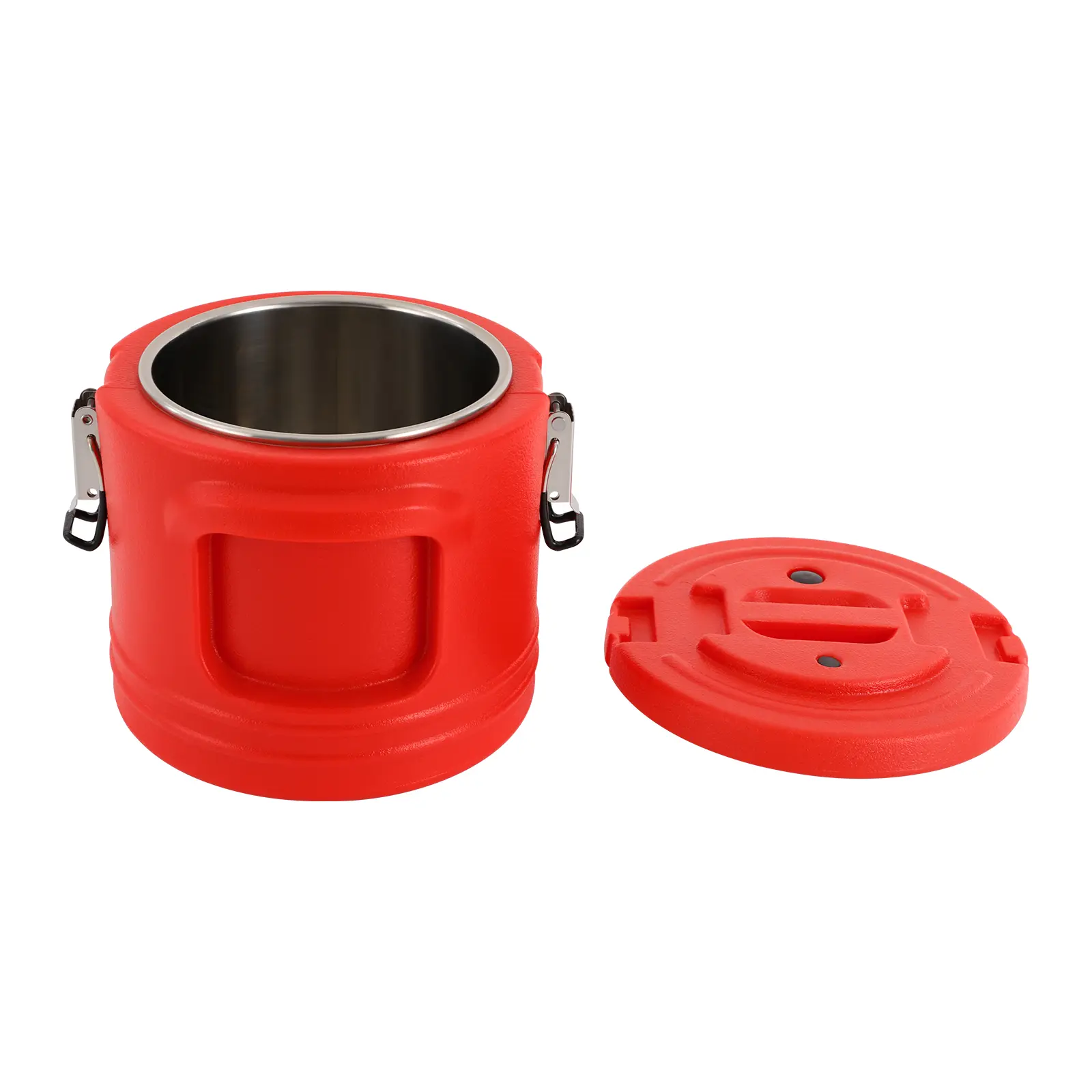 5L /50L Round Insulated Drink Bucket 8-10H Retention For Cafe Restaurant Camping Use