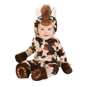 Infant Deluxe Brown Spotted Horse Costume