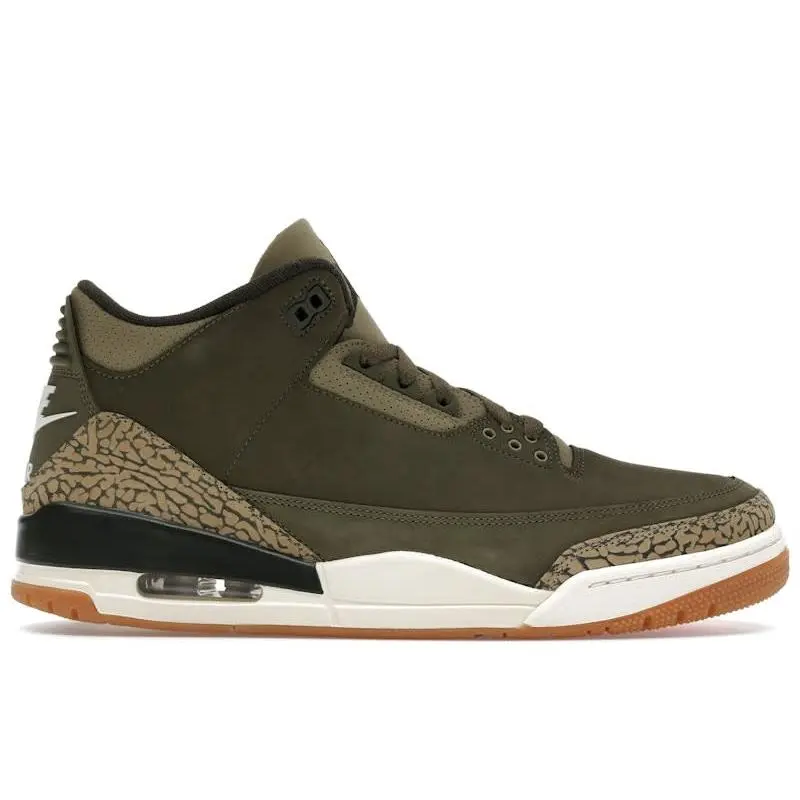 Air Jordan 3 Retro “Family Affair” Sneakers – Premium Lifestyle Basketball Shoes with Classic Elephant Print Overlays, Durable Leather Upper, Visible Air Cushioning, and Rubber Outsole for Everyday Comfort, Heritage Style, and Streetwear Appeal