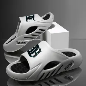 Men's Cloud Comfort EVA Slides, Soft Thick Bottom Sandals for Indoor, Outdoor Everyday  Boy Walking Shoes Fashion beach