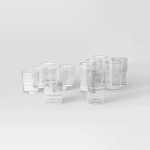 12pc Mixed Terra Tumbler Set - Threshold