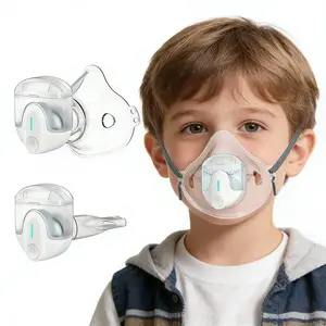 Wearable Design Nebulizer,Use with Data Cable Lightweight Nebulizador with 2 Masks and 1 Mouthpiece