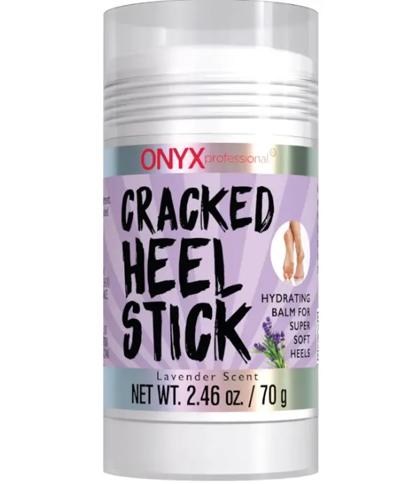 Cracked Heel Repair Balm Stick, Lavender Scent, 1 Pack - Dry Heels Dry Cracked Feet Treatment, Moisturizing Heel Balm Rolls On, No Mess Like Foot Cream or Foot Lotion