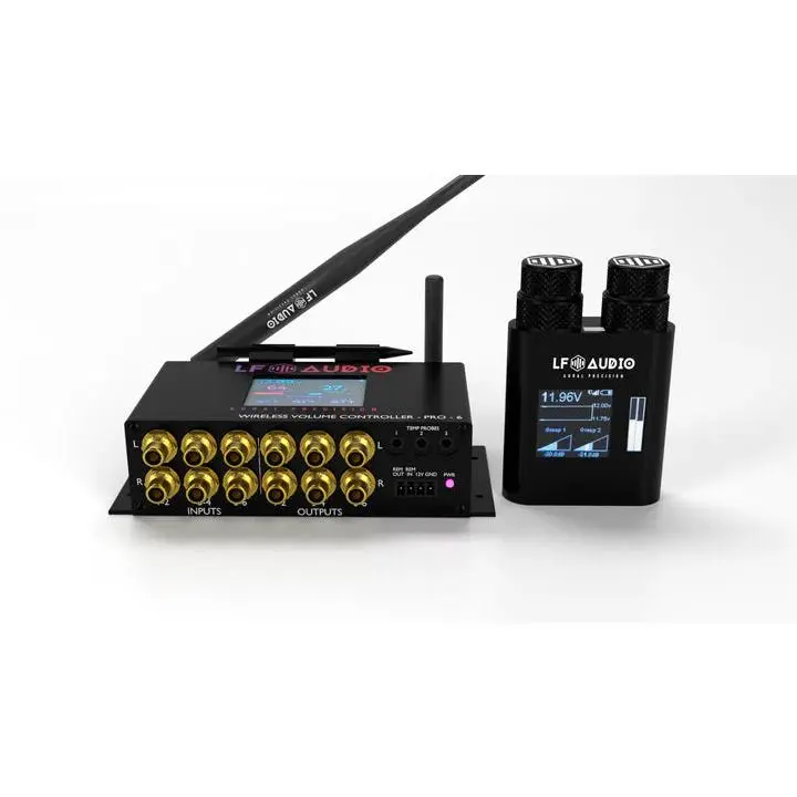 LF Audio WVC PRO 6-Channel Pro Wireless Volume Controller - Dual Knob