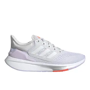 adidas Womens Eq21 Running Sneakers Shoes - Grey, White