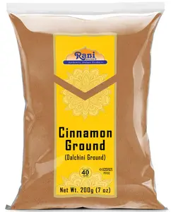 Rani Cinnamon Powder (Ground) Spice 7oz (200g) ~ All Natural, Salt-Free | Vegan | No Colors | Gluten Free Ingredients | NON-GMO | Kosher