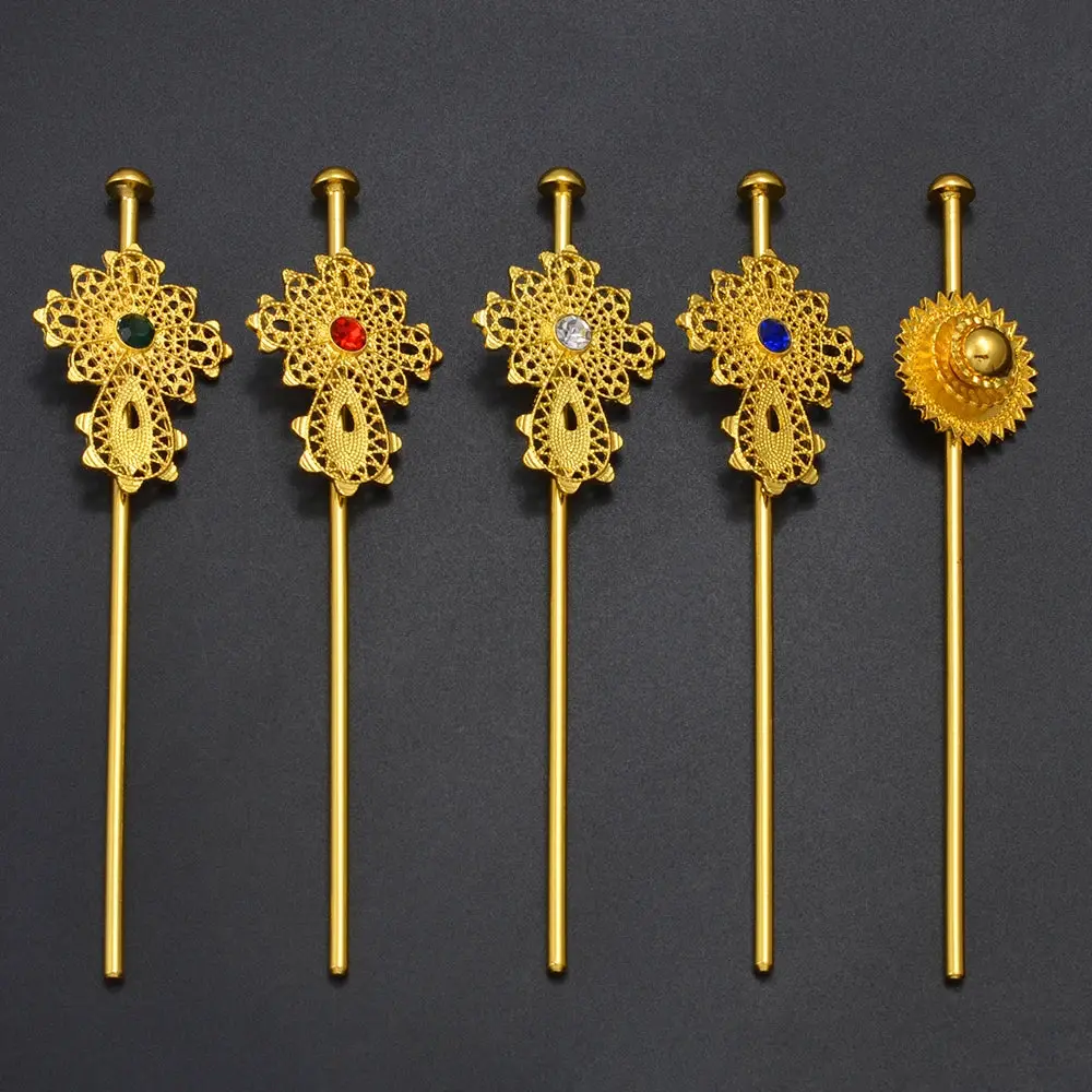 Ethiopian Hairpin Jewelry | Habesha Eritrean Wedding Head
