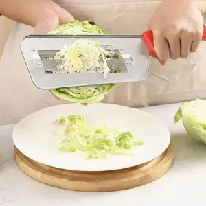 Stainless Steel Dual-Blade Peeler, Multi-Functional Vegetable Cutter, Carrot Slicer, Cabbage Dicer, Fruit and Veg Chopper