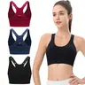 Women's Seamless High Support Racerback U-Neck Sports Bra - Padded, Wireless, Adjustable Straps, Quick Dry, Cropped Activewear for Yoga, Gym Workout