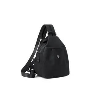 CYX Women's Fashionable Solid Color Backpack, Casual Versatile Backpack for Work, School, Daily Commuting, Street Travel, Shopping, Multi-pocket Practical Backpack, Trendy Backpack, Zipper Backpack