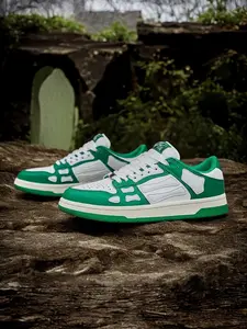 Bone Sneakers, Unique Design, Unisex Couple Shoes, Versatile Streetwear, Perfect for Casual