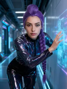 Braided Wig for Women & Men, Secure Buckle Closure, Easy Care Synthetic Wig, Perfect for Halloween & Cosplay Parties, Synthetic Hair Pieces