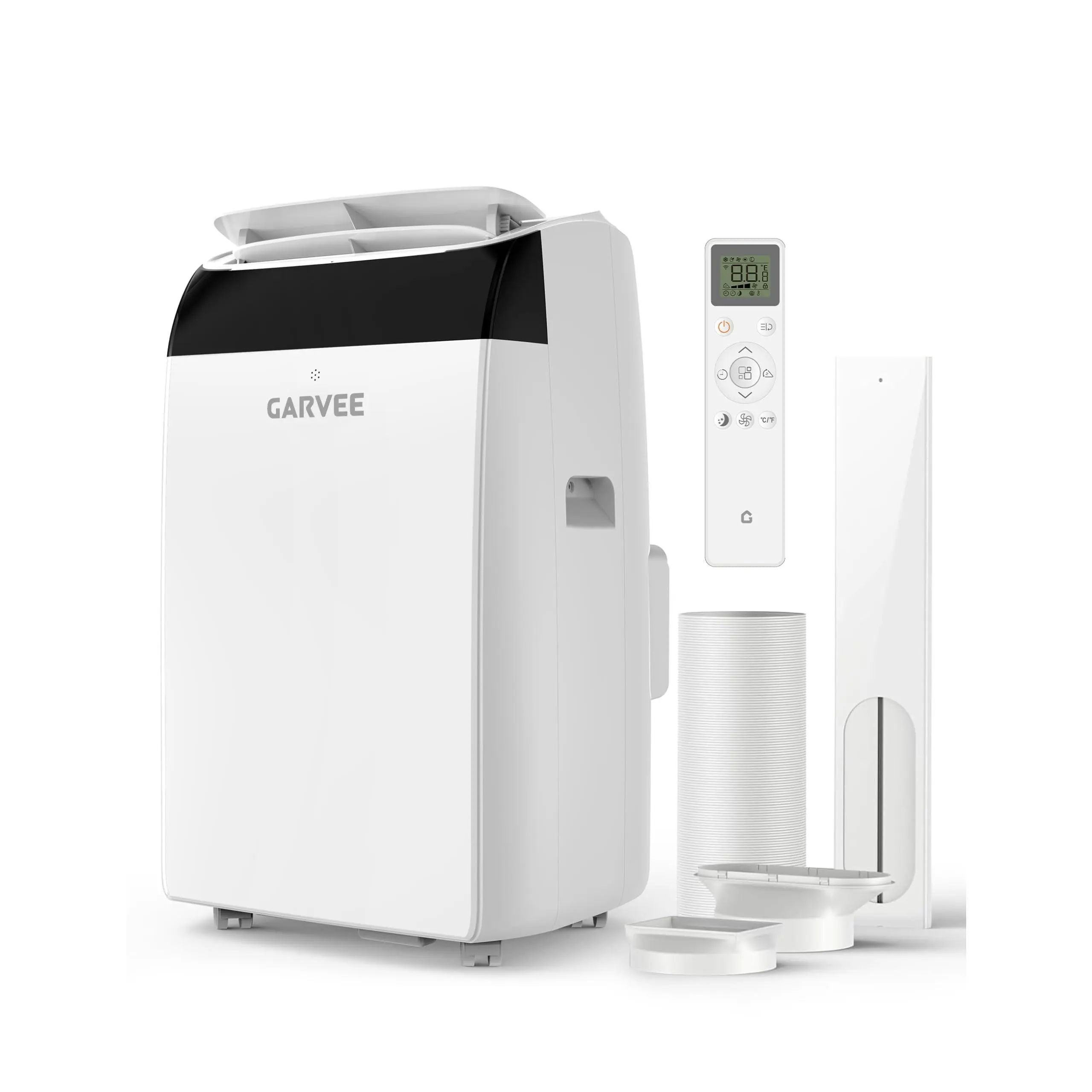 14,000 BTU Portable Air Conditioners, Powerful Portable AC Unit for Rooms Up to 750 Sq. Ft, 3-in-1 Cool, Dehumidifier, Fan, Quiet Sleep Mode, Aire Acondicionado Portatil for Home, Office,