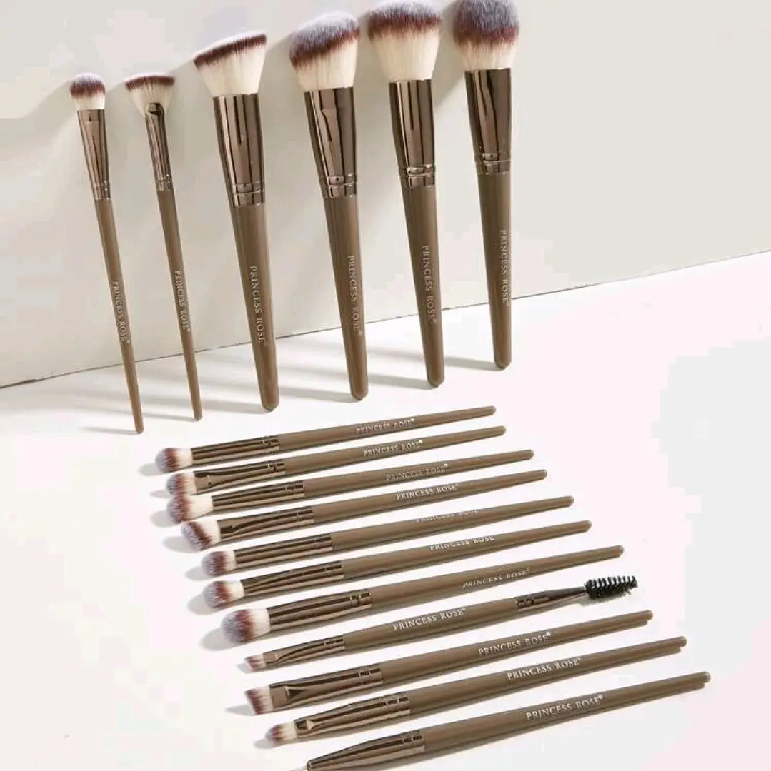 17 pcs Princess Makeup Brushes