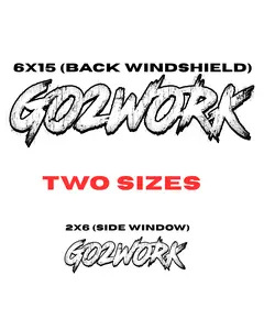 GO2WORK DECAL
