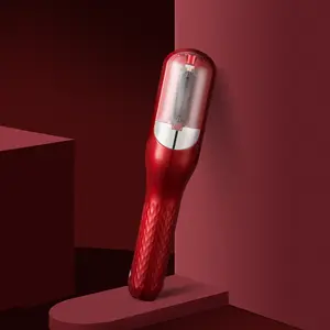 Fix your split ends:Professional household Hair trimmer Cordless straight hair and hair clipper 2 in 1 LED indicator light display Rapid cutting