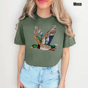 Mosaic Duck Comfort Colors T-Shirt 'NLB'