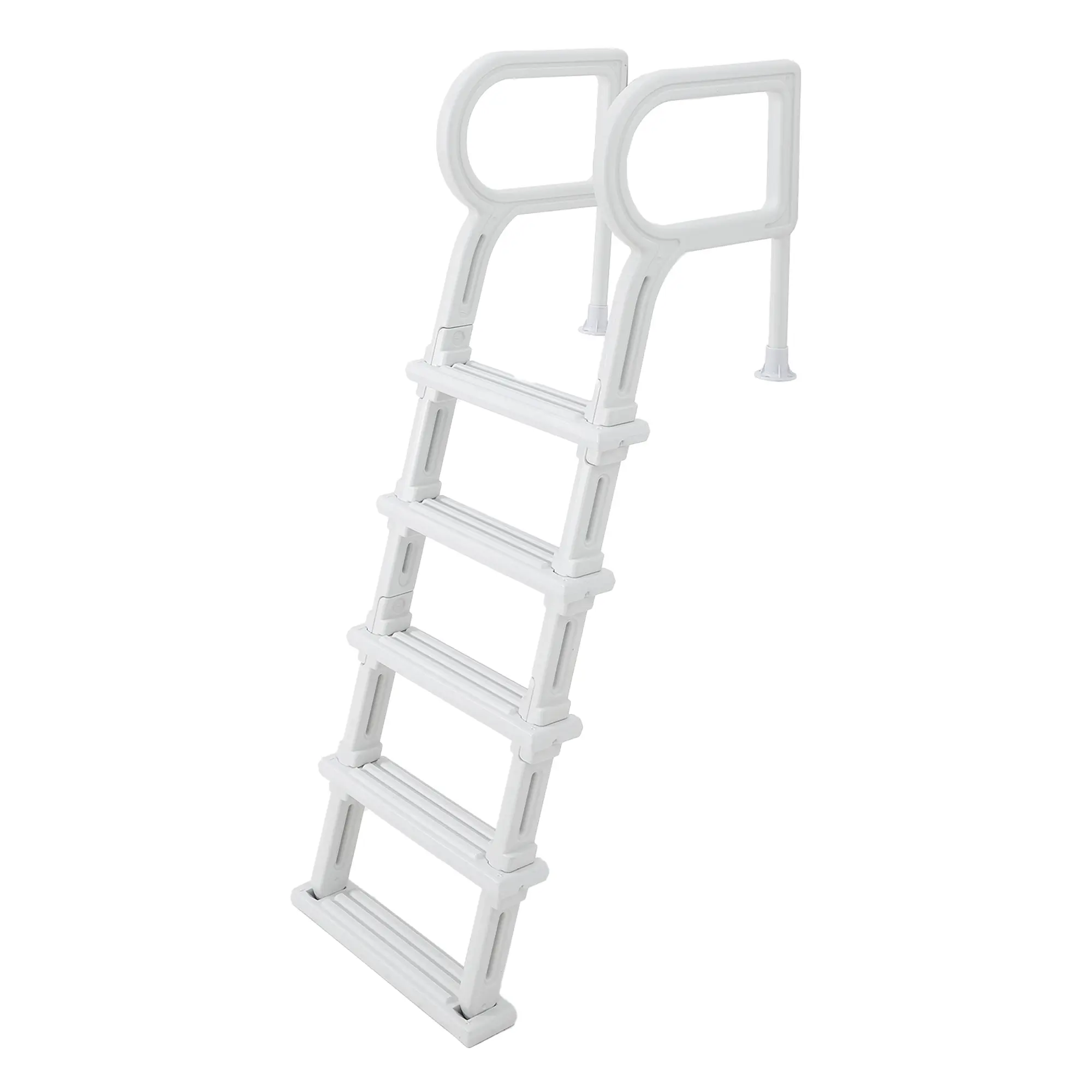 Heavy Duty 5-Step Swimming Pool Ladder with Double Handrails – Non-Slip Sturdy PE Steps – 400 lbs Capacity – Fits 48-54" Inground & Above Ground Pools – Durable Outdoor Pool Access Ladder