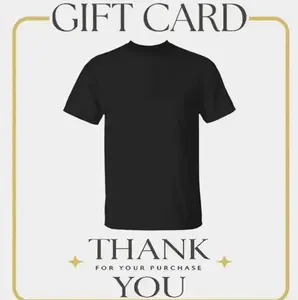 Gift Card Shirt, Thank You for Your Purchase Tee, Customer Appreciation T-Shirt