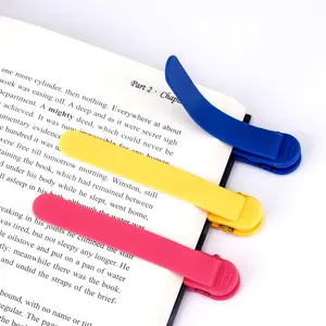 3pcs Silicone Automatic Bookmarks, Book Lovers Gifts forReading Women, Men, Kids, Readers, Unique Cute BookPage Holder Accessories, Stay in Place and Follow as YouRead