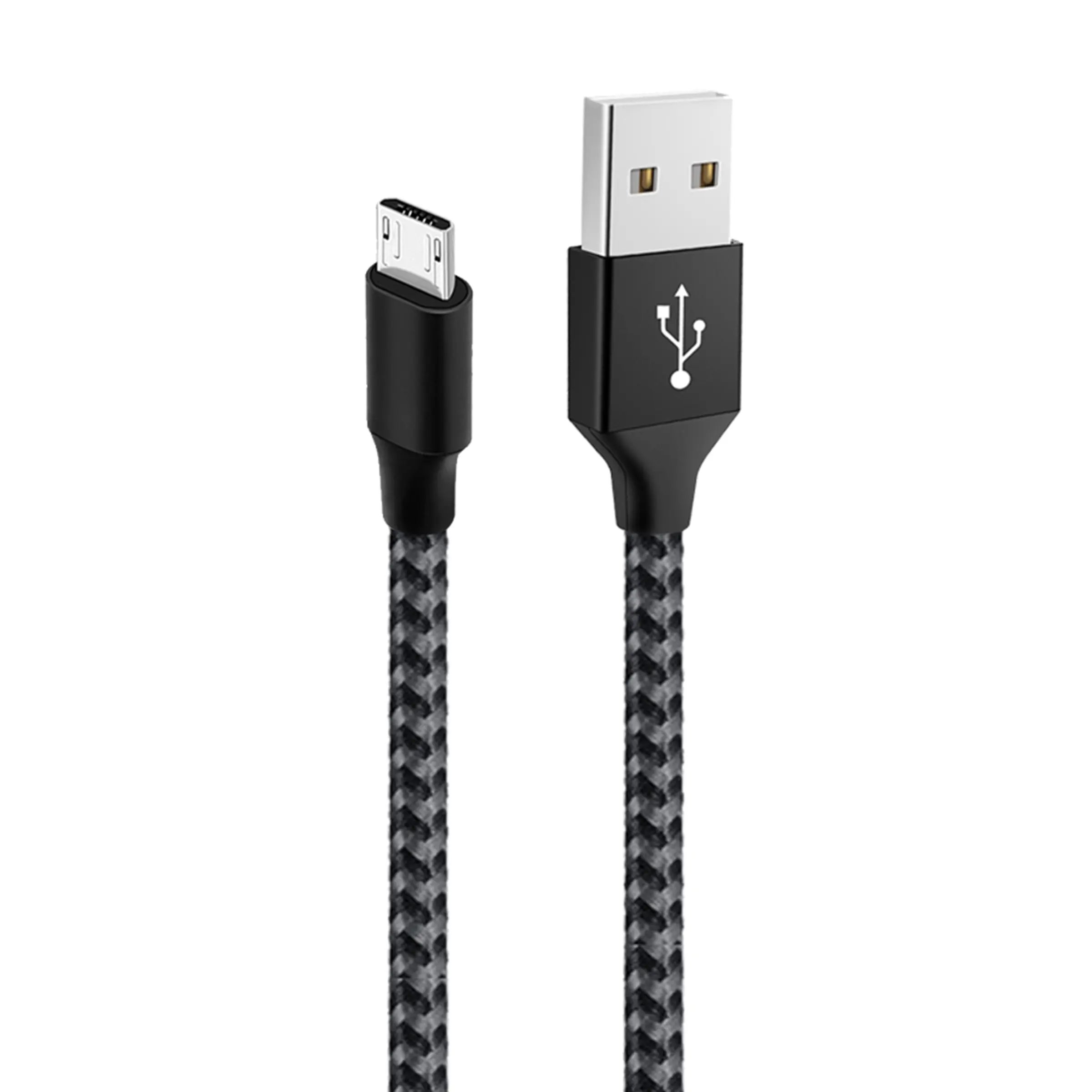 Android Fast Charging Data Cable, Dual Engine Micro USB Charger Line, Compatible with Huawei Xiaomi Vivo Meizu Honor Oppo, Car Charge Cable 1 Meter