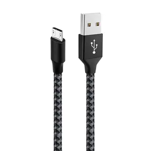 Android Fast Charging Data Cable, Dual Engine Micro USB Charger Line, Compatible with Huawei Xiaomi Vivo Meizu Honor Oppo, Car Charge Cable 1 Meter