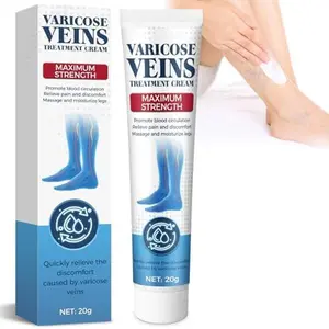 Varicose Veins Cream for Spider Veins, Relaxing Leg Cream Formula to Improve Circulation, Soothe Tired Legs and Reduce Heaviness