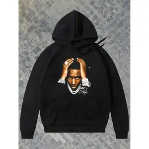 Bdhjydb Stylish Young Dolph Hoodie For Autumn Winter Warm Unisex Gift With Soft Print And Long Sleeves