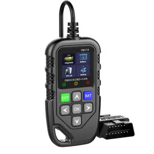 Car OBD2 Scanner Diagnostic Tool, Car Voltage Tester Engine Fault Code Scanner,  Charging Tester Diagnostic Tool for OBDII Vehicles After 1996, Vehicle Health Check, Repair, Digital Automotive Tester, OBD Port, Car Circuit Tester