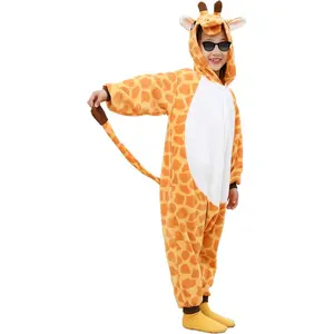 X-NG03   Kids Onesie Animal One Piece Pajamas Halloween Christmas Cosplay Costume