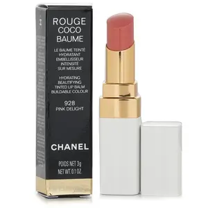 CHANEL Rouge Coco Baume Hydrating Beautifying Tinted Lip Balm - # 928 Pink Delight