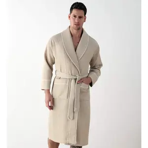 Men's Luxury Waffle Hotel Robe