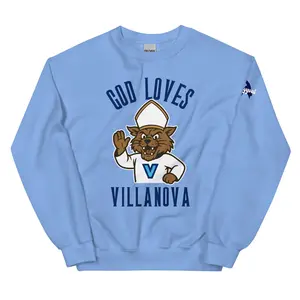 "God Loves Villanova" Sweatshirt