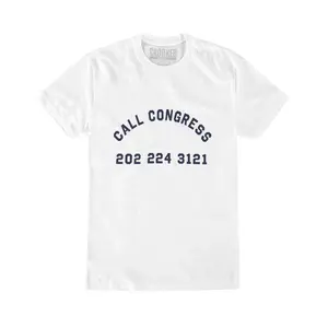 Call Congress T-Shirt White