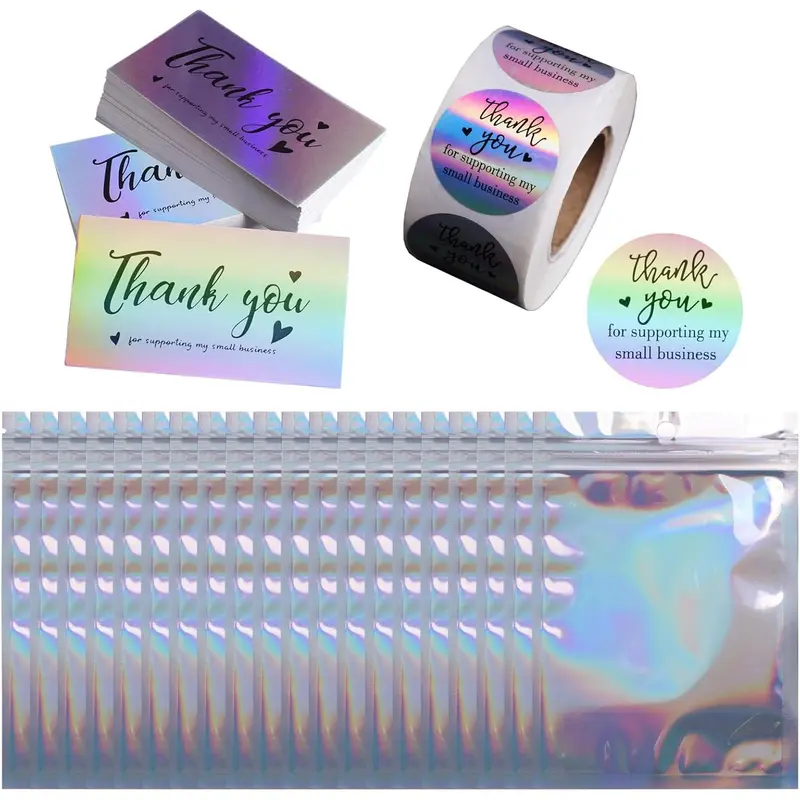 holographic business cards - TikTok Shop