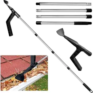 Gutter Cleaning Tool, Plastic Hook Shovel for Roof Eaves Drainage Ditch, Efficient Leaf Removal Scoop, Essential Home Maintenance Equipment, Durable Gardening Tools