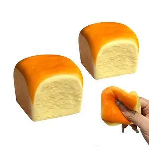 Squeeze Bread Toy，Slow Rising Squishy，Squishy Dumpling Stress Balls，PU Materia Fidget Toy for Office or Party Favor (1 pcs)