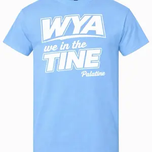 CadillacJerry 1st Collection Wya We in The Tine Palatine Blue T-Shirt for Men