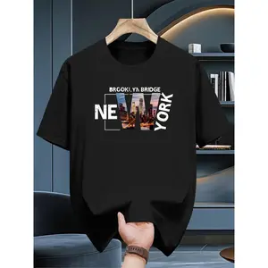 100% Cotton Short Sleeve T-Shirt, Fashionable Versatile Casual OptionT-Shirt for Men ​   shirts men short sleeve shirt