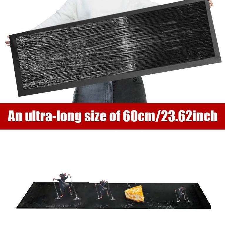 4 Pieces Power Sticky Boards , safe for home pest control, can be used indoors or outdoors, easy to install